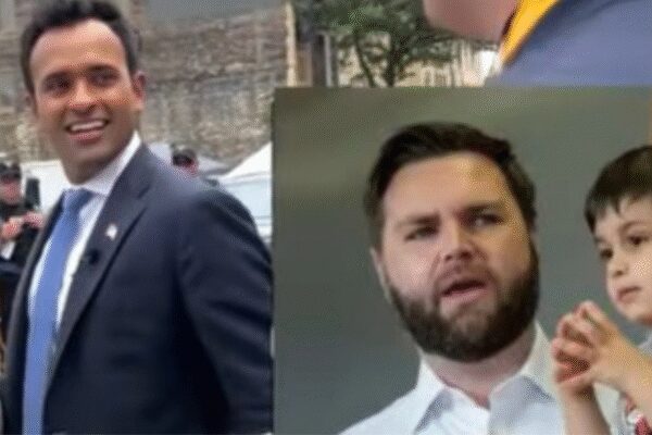 ‘Come on’: Vivek Ramaswamy cracks up when he’s asked why JD Vance named his son ‘Vivek’