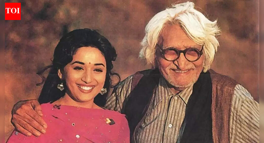 Madhuri Dixit recalls MF Hussain visiting her in Denver after she got married to Sriram Nene and became a mom; asked him to not paint: ‘Why are you punishing me?’