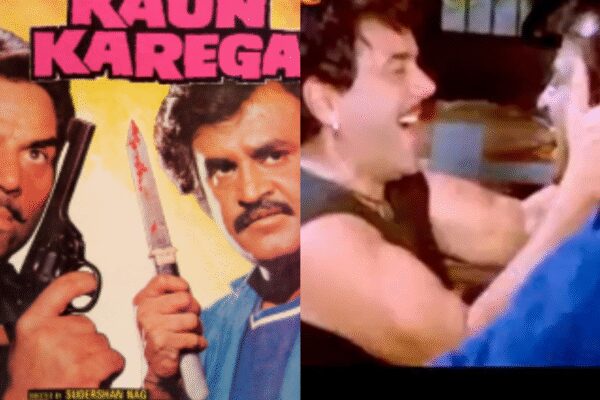When Dharmendra shared a hilarious throwback clip with Rajinikanth from their 1984 film ‘Insaaf Kaun Karega’