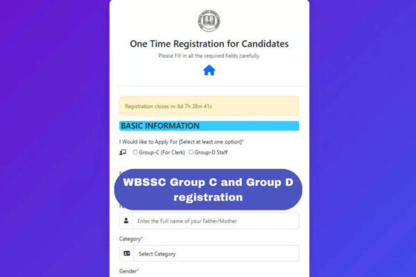 WBSSC Group C & D recruitment 2025 last date today for submitting online SLST application form; apply here