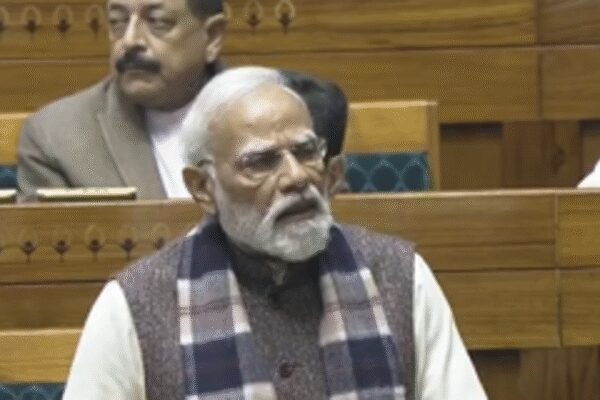 Prime Minister Narendra Modi initiated a special 10-hour debate in the Lok Sabha on the 150th anniversary of Vande Mataram. The song, adopted as India’s National Song, is being discussed in both Houses this week. Modi highlighted historical parallels, linking the song’s milestones to national challenges like British rule and the Emergency. PM Narendra Modi in Lok Sabha NEW DELHI: Prime Minister Narendra Modi on Monday opened a special debate in the Lok Sabha on Vande Mataram, marking 150 years of the song. Written by Bankim Chandra Chatterjee and adopted as India’s National Song in 1950, Vande Mataram will be discussed for 10 hours each in both Houses this week during the ongoing winter sessionClick here for Winter Session live updatesThe Rajya Sabha will take up the debate on Tuesday, with Union home minister Amit Shah leading for the BJP. PM Modi Calls Vande Mataram A ‘Mantra Of Unity And Courage’ As The Song Completes 150 Years Here are top quotes from PM Modi’s speech in Lok Sabha:”When Vande Mataram turned 50 years old, the country was forced to live in slavery (British rule). When Vande Mataram turned 100 years old, the country was shackled in the chains of Emergency…Constitution was throttled.””The mantra that energised and inspired India’s freedom movement and showed the path of courage and determination. Remembering that sacred Vande Mataram today is a great privilege for all of us in this House.”Vande Matram was written at a time when, after the uprising of 1857, the British government was alarmed and was unleashing oppression.A campaign was underway to push the British national anthem ‘God Save the Queen’ into every household. Through Vande Mataram, Shri Bankim Chandra Chattopadhyay responded to this challenge with great strength and resolve.”BJP vs Congress on Vande MataramPM Modi recently accused the Congress of excluding several stanzas of the song in 1937 and “sowing the seeds of Partition” — a mindset he said still poses a “challenge” to the country.The Congress has countered by invoking Rabindranath Tagore’s support for limiting Vande Mataram to its first two stanzas. The party argues that Jawaharlal Nehru, who became the country’s first prime minister in 1947, accepted this position due to the “complexity” of the later verses and “objections” raised by sections of Muslims.About the AuthorTOI News DeskThe TOI News Desk comprises a dedicated and tireless team of journalists who operate around the clock to deliver the most current and comprehensive news and updates to the readers of The Times of India worldwide. With an unwavering commitment to excellence in journalism, our team is at the forefront of gathering, verifying, and presenting breaking news, in-depth analysis, and insightful reports on a wide range of topics. The TOI News Desk is your trusted source for staying informed and connected to the ever-evolving global landscape, ensuring that our readers are equipped with the latest developments that matter most.”Read MoreEnd of ArticleFollow Us On Social MediaVideosIndia Faces Two-Front Danger in China, Pakistan: Cautions Army, Cites Op Sindoor As Proof Of ResolveIndiGo Crisis Enters Day 7: Over 350 Flights Cancelled As Chaos Continues Across Airports in India’Multilateralism Cannot Survive On Double Standards’: Jaishankar Urges Amid Multipolar World ReorderFlames Rage As Crowd Continues Dancing To ‘Mehbooba’ In Goa Nightclub VideoCalls To ‘Send Usha Back’ Erupt After JD Vance’s Immigration Remark Sparks Fierce National OutrageCrowd Grooving To ‘Mehbooba’ As Flames Engulf Goa Nightclub, Video Goes Viral“Tariff Pressure Ended India-Pak Standoff”: Trump Makes Bold Claim“Unconstitutional Move”: PTI Hits Out at Asim Munir’s Defence Chief Appointment“Crew Safety Was At Risk…” Expert on DGCA’s Show-Cause Notice to IndiGo CEO“We’ll Strike Again If Needed”: Navy Chief Issues Stern Warning To Pakistan123PhotostoriesDiabetes prevention: Bengaluru doctor suggests 10 lifestyle tips that all diabetics must follow9 foods that help lower nighttime cortisol naturally7 things you should never do when sending kids to school’Mughal-e-Azam’, ‘Dilwale Dulhania Le Jayenge’, ‘Jab We Met’, ‘Tamasha’: Movies that revolutionised romance in BollywoodChanakya Niti: 5 mantras by Chanakya for super success at work7 vegetables one should never consume raw7 myths about prostate cancer uro-oncologist wants everyone to stop believing right nowBirth Number 2: Personality Trait, Lucky Number, Lucky Color and Lucky GemstoneThe best cardio exercises for women who hate runningYour karmic lessons in this life according to your birth month (pure eye openers!)123Hot PicksIndigo Flight DelayPutin India VisitWorld NewsGold rate todaySilver rate todayPublic Holidays NovemberBank Holidays NovemberTop TrendingJustin Herbert InjuryJosh SimmonsJayson Tatum InjuryMariasharapova and Alexander Net worthAryna Sabalenka Net WorthTim PoolRafael Nadal and Mery Net WorthCeeDee Lamb InjuryMLB Trade RumorsCraig Berube