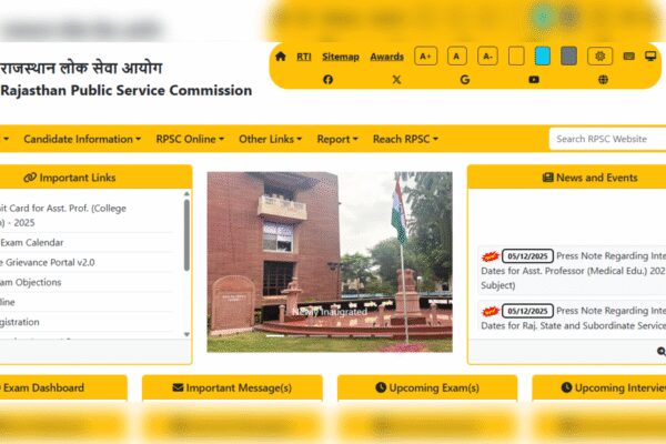 RPSC RAS exam 2024: Interview schedule for Rajasthan State and Subordinate Services released; check key dates here