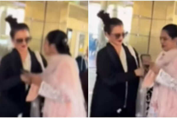 ‘Jaya Bachchan 2.0′: Netizen tags Rekha as the veteran ignores fan at the airport, declines photo request