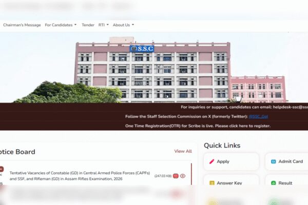SSC GD Constable recruitment 2026: State-wise breakup released for 25,487 posts; check details here