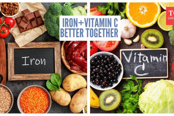 Iron is absorbed better when paired with vitamin C