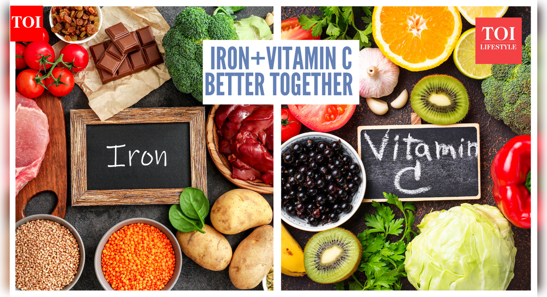 Iron is absorbed better when paired with vitamin C