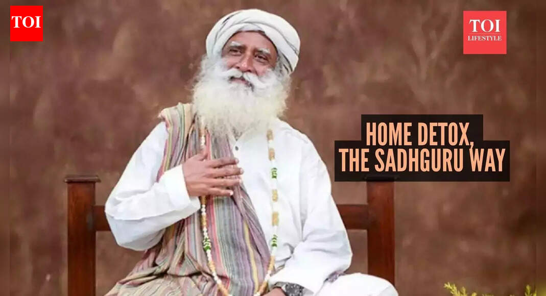 Sadhguru shows how to reset your body with simple home practices |