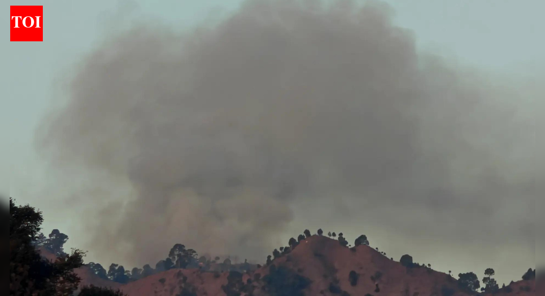 A massive forest fire erupted along the Line of Control in Rajouri and Poonch districts on Sunday, with dense smoke billowing up. The blaze, likely originating from across the border, is spreading rapidly due to dry conditions and has triggered multiple landmine blasts in forward areas without any reported injuries.  JAMMU: Dense smoke continues to billow up along the Line of Control (LoC) in the Bhimber Gali-Balakote areas of Rajouri and Poonch districts in Jammu & Kashmir after a massive forest fire broke out on Sunday, which is spreading across large swathes in the border districts.Officials said the fire started on the zero line ahead of the fencing in the Area of Responsibility (AOR) of the Indian Army. The blaze is likely to have originated from across the border and spread to this side, officials said, adding that the fire spread along forward areas due to dry forest conditions and lack of rainfall in J&K.The blaze triggered multiple landmine blasts in the forward areas. No injuries were reported in the incident, sources said.End of ArticleFollow Us On Social MediaVideos’It Was Treated Like An Extra’: Rajnath Singh Slams Congress For ‘Injustice’ To Vande Mataram’Biggest Mistake’: TMC’s Mahua Moitra Blasts PM Modi, Dares BJP To Win Bengal With Divisive PoliticsIndia Issues Warning To China Over Targeting Indians, Blasts Pakistan’s Remarks On Arunachal PradeshThe Truth Behind Curtailed Vande Mataram : Politics, Unity And A Century Of Cultural TensionAAP MP Raghav Chadha Calls Out ‘Legalised Loot’ Of Toll Plazas In Rajya Sabha’Only 2 Reasons’: Priyanka Gandhi Slams PM Modi, Links Vande Mataram Debate To Bengal Polls’Jinnah Ka Munna…’: Anurag Thakur’s Brutal Attack on Congress, Rips Apart Rahul, Priyanka Gandhi’Will Set An Example’: IndiGo Faces Heat As Aviation Minister Promises Tough Action In Rajya SabhaGoa Club Fire Exposed Deadly Design Errors, Trapping Dozens As Only One Exit Functioned’Where Were Your Ancestors?’ Gogoi Mocks BJP, Blasts Modi’s Nehru Remark During Vande Mataram Debate123PhotostoriesBoard-certified doctor shares 8 foods that people with arthritis should add to their daily diet5 teen Indian cricketers who are already making waves8 Indian dishes one can make with oats5 deep and emotional RupiKaur quotes on love and heartbreak5 animals with lifespans shorter than a weekFrom gold-medalist engineer to nightclub boss — The rise of Saurabh LuthraHeartbreak and closure: After Dileep’s acquittal, all eyes turn to Manju Warrier’s next moveSHE travels: 10 reasons why women should travel more often, guilt-free12 years later, Kareena Kapoor Khan’s wedding looks are still the ultimate bridal inspirationDeepika Padukone radiates effortless power with her sculptural, desert-luxe look- See pics123Hot PicksIndigo Flight DelayPutin India VisitWorld NewsGold rate todaySilver rate todayPublic Holidays NovemberBank Holidays NovemberTop TrendingAaron RodgersSilent Hill 1 Remake Release DateJayson Tatum InjuryMariasharapova and Alexander Net worthAryna Sabalenka Net WorthTim PoolRafael Nadal and Mery Net WorthCeeDee Lamb InjuryMLB Trade RumorsCardi B