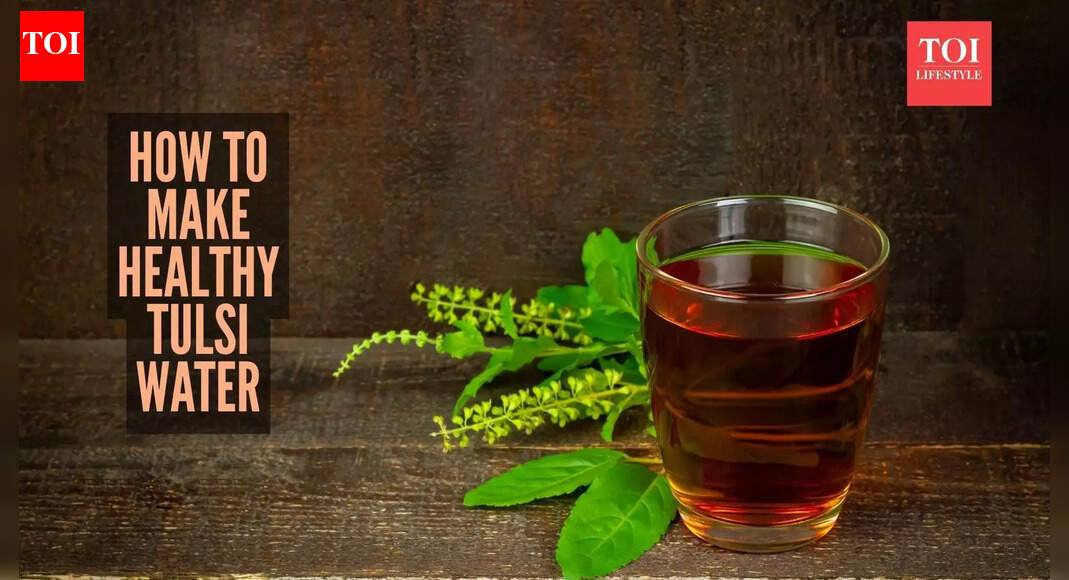 Homemade Tulsi water: How to make this health drink for safe consumption |