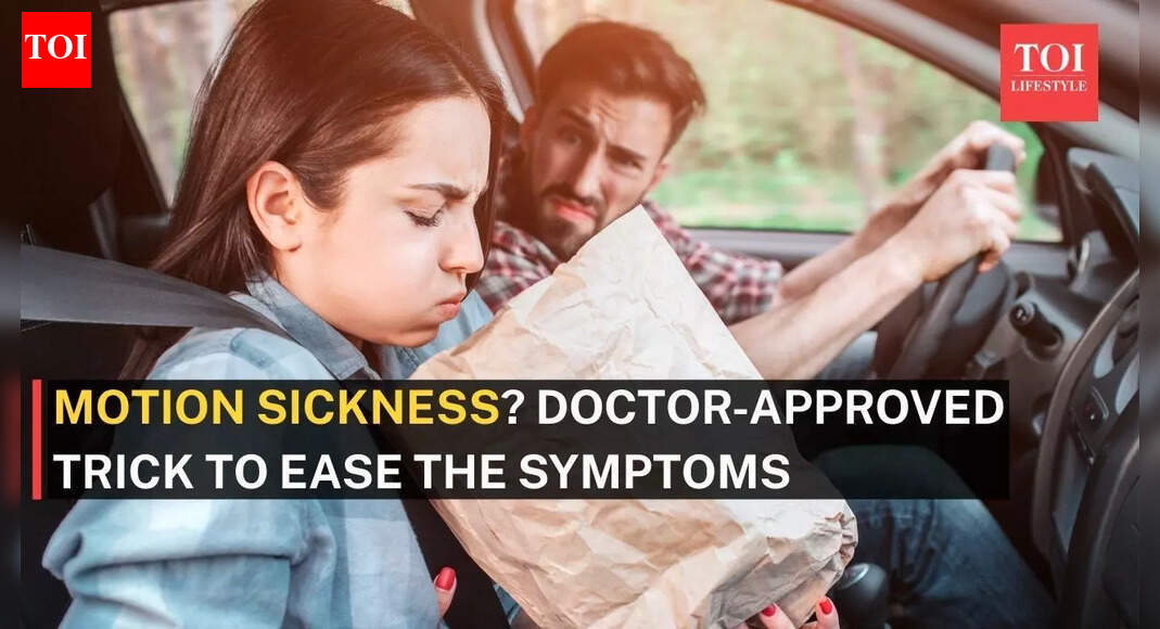 Car sickness? Top American doctor reveals a simple trick to beat motion sickness |