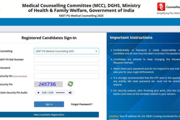 MCC NEET PG 2025 round 2 counselling choice filling ends today, submit AIQ preferences before 11:59 PM deadline