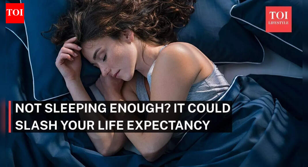 Not sleeping enough? You could be cutting years off your life |