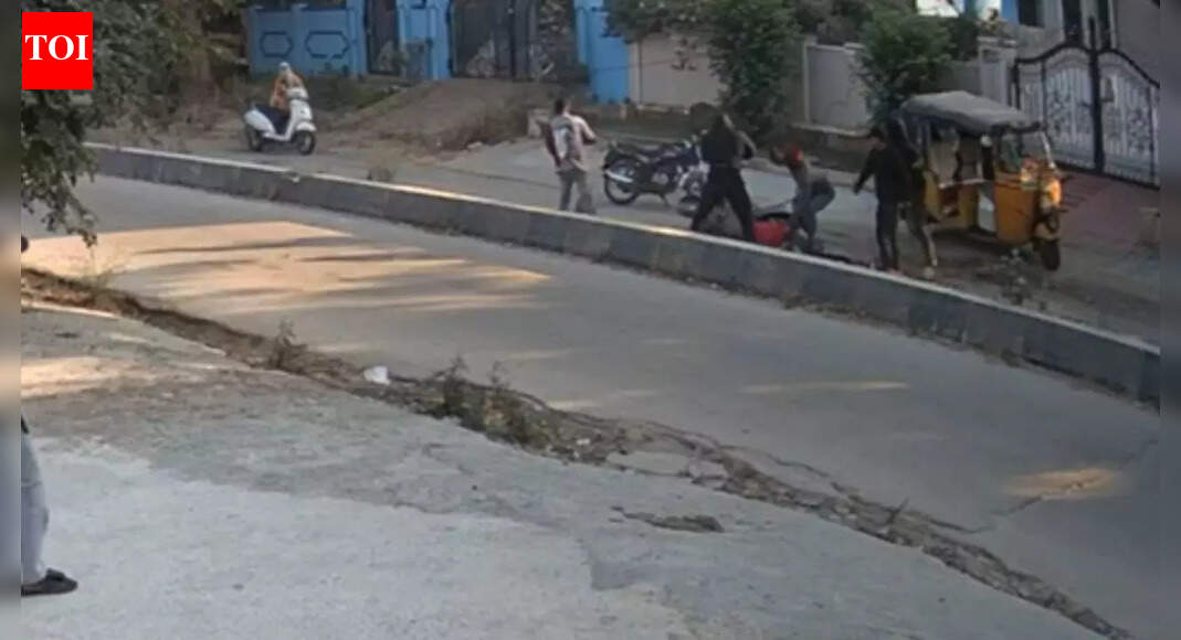 Hyderabad horror: Businessman hacked, bludgeoned with stones, shot dead; CCTV captures chilling murder