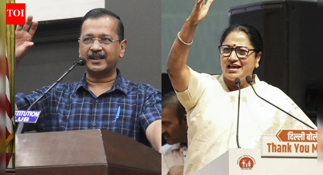 Aam Aadmi Party leader Arvind Kejriwal has questioned Delhi Chief Minister Rekha Gupta’s scientific basis for claims on air pollution, particularly her assertion that AQI is a type of temperature. Gupta defended water spraying at pollution hotspots as a solution, a practice she stated was also employed by previous governments. Arvind Kejriwal (left), Rekha Gupta (agencies) NEW DELHI: Aam Aadmi Party supremo Arvind Kejriwal on Tuesday targeted Delhi chief minister Rekha Gupta over her remarks on air pollution, sharing a video of her comments and questioning the scientific basis of her claims.Posting in Hindi on X, Kejriwal wrote: “AQI monitors are installed, water is being sprayed there so that the truth about pollution doesn’t reach the people of Delhi. In other words, there’s a game afoot to hide the figures and make it look like the ‘air is clean’. Second thing – when did this new science come about that AQI has now become temperature?”Also read: ‘India’s 10 most polluted cities in Delhi-NCR, Ghaziabad tops list’The video shared by Kejriwal showed Gupta defending water spraying at pollution hotspots. In the clip, she said: “So you will spray (water) at a hotspot. Does spraying water on a monitor bring down the AQI, she questioned. “AQI ek aisa temperature hai, jo kisi bhi instrument se pata chalta hai. Toh usme watering is the only solution. Jo hum kar rahe hai, jo pichli sarkare bhi karti thi, aur wo hotspot pe hi hota hai jahan sabse zyada pollution hoga, wahi toh aap safai karenge (AQI is a kind of measurement that can be detected using any instrument. So watering is the only solution for it. That’s what we are doing — just as previous governments did — and it is done only at the hotspots, where pollution is highest. That’s exactly where you would carry out cleaning.),” she said at a media event.The exchange comes at a time when Delhi continues to battle hazardous air. On Tuesday morning, the city woke up to a layer of smog that reduced visibility across several areas. The AQI stood at 292 at 8 am, falling into the ‘poor’ category. Key locations also recorded worrying readings: 265 around India Gate, 294 at ITO, 282 at Alipur, 253 at Aya Nagar, and 291 at Burari. In Akshardham, Ghazipur and Anand Vihar, the AQI touched 319, categorised as ‘very poor’.The worsening air comes despite ongoing government measures. The Delhi government has formed an Expert Group on Air Pollution Mitigation to advise on long-term strategies and emerging technologies. Headed by retired IAS officer Leena Nandan, the panel includes senior scientists, former CPCB officials, IIT professors and representatives from CAQM and IMD. It will meet monthly and offer sector-specific recommendations, covering transport, industry, waste burning and construction.Rekha Gupta has separately emphasised mist spray technology as a key intervention, saying trials at ITO and other NDMC areas have “shown positive results”. She said 305 mist sprayers are being installed at nine hotspots, alongside measures such as filling potholes, improving road surfaces and encouraging residents to report civic issues to prevent dust and waste-related pollution.About the AuthorTOI News DeskThe TOI News Desk comprises a dedicated and tireless team of journalists who operate around the clock to deliver the most current and comprehensive news and updates to the readers of The Times of India worldwide. With an unwavering commitment to excellence in journalism, our team is at the forefront of gathering, verifying, and presenting breaking news, in-depth analysis, and insightful reports on a wide range of topics. The TOI News Desk is your trusted source for staying informed and connected to the ever-evolving global landscape, ensuring that our readers are equipped with the latest developments that matter most.”Read MoreEnd of ArticleFollow Us On Social MediaVideos”Love For India Not Conditional” Owaisi Rejects Vande Mataram As Test Of PatriotismTrump Warns India On Rice Dumping As US Farmers Demand Action Against Cheap Imports’Nonchalant, Lackadaisical Attitude’: Ex-AirAsia CFO Breaks Down Indigo Fiasco’It Was Treated Like An Extra’: Rajnath Singh Slams Congress For ‘Injustice’ To Vande Mataram’Biggest Mistake’: TMC’s Mahua Moitra Blasts PM Modi, Dares BJP To Win Bengal With Divisive PoliticsIndia Issues Warning To China Over Targeting Indians, Blasts Pakistan’s Remarks On Arunachal PradeshThe Truth Behind Curtailed Vande Mataram : Politics, Unity And A Century Of Cultural TensionAAP MP Raghav Chadha Calls Out ‘Legalised Loot’ Of Toll Plazas In Rajya Sabha’Only 2 Reasons’: Priyanka Gandhi Slams PM Modi, Links Vande Mataram Debate To Bengal Polls’Jinnah Ka Munna…’: Anurag Thakur’s Brutal Attack on Congress, Rips Apart Rahul, Priyanka Gandhi123Photostories’Simha’, ‘Legend’, ‘Narasimha Naidu’ and others: Nandamuri Balakrishna films to revisit while you wait for ‘Akhanda 2’Elon Musk says ditch these 6 habits if you want to succeed, starting todayChanakya Niti Based On Your Date of BirthKidney health: Coconut water and other unexpected foods that stress your kidneysHow to make Instant Oats Idli for breakfastBhagavad Gita lesson for each birth month (powerful guide)Baby names for boys born on TuesdayHanuman Chalisa Verses According To Your Date of BirthInside Big Boss season 19 winner Gaurav Khanna’s serene and stylish Mumbai homeAnanya Panday drops chic photo dump as she serves fashion goals before ‘Tu Meri Main Tera, Main Tera Tu Meri’ release123Hot PicksIndigo Flight DelayPutin India VisitWorld NewsGold rate todaySilver rate todayPublic Holidays NovemberBank Holidays NovemberTop TrendingJalen HurtsDonald TrumpSophie RainMariasharapova and Alexander Net worthAryna Sabalenka Net WorthAlix EarleRafael Nadal and Mery Net WorthCandace OwensMirka Federer Net WorthCardi B