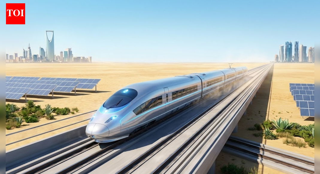 Riyadh to Doha in two hours: Saudi Arabia and Qatar unveil mega electric rail project | World News