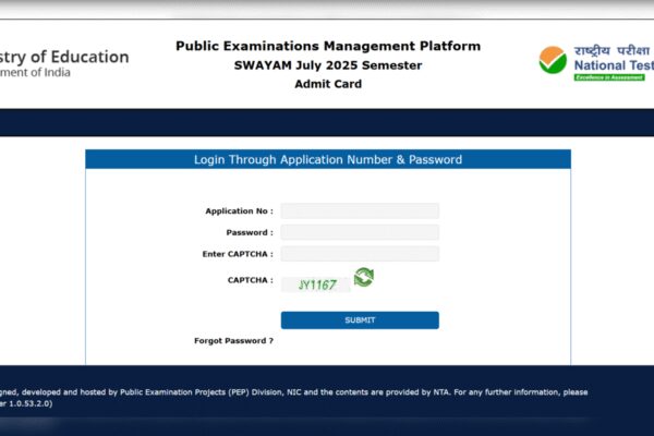 SWAYAM admit card 2026 released for January semester: Direct link to download hall tickets here