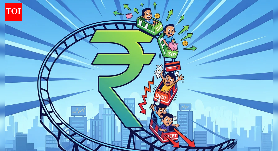 SIP boom vs debt surge: Is India’s middle class getting richer or over-leveraged?