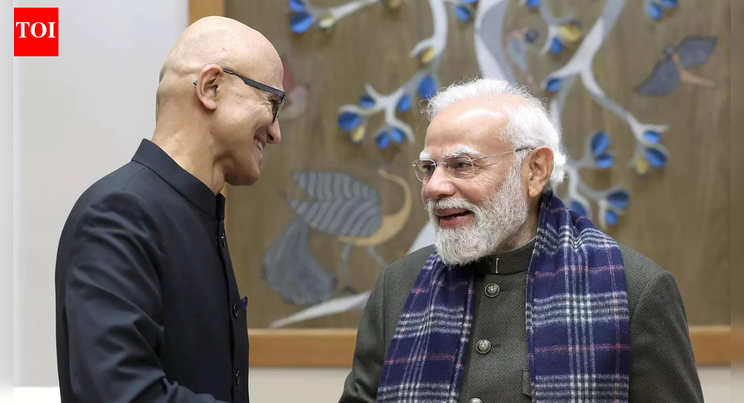 ‘When it comes to AI …’: PM Modi hails Microsoft’s .5 bn investment; claims ‘youth will harness this opportunity’
