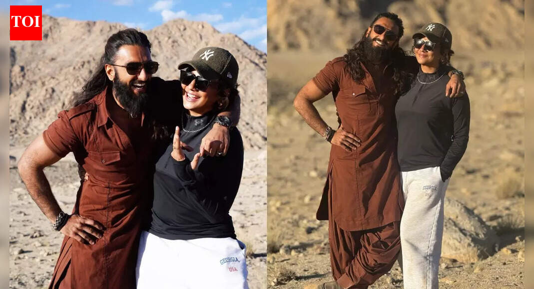 ‘Dhurandhar’ look designer Preetisheel Singh shares BTS pics with Ranveer Singh, actor replies with heartfelt message, ‘Apni jodi number one hai madam’ |
