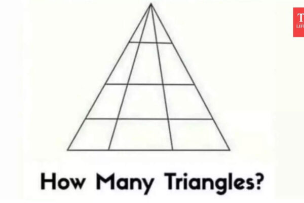 Brain Teaser: Only a person with a high IQ and excellent creativity can count the correct number of triangles |