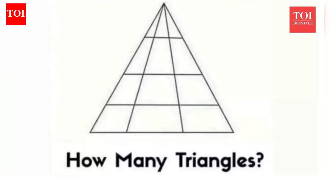 Brain Teaser: Only a person with a high IQ and excellent creativity can count the correct number of triangles |