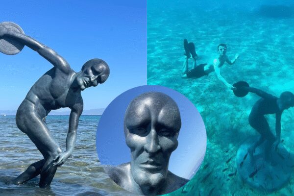 Meme artist sinks ,000 handsome Squidward statue into the sea to mess with future archaeologists |