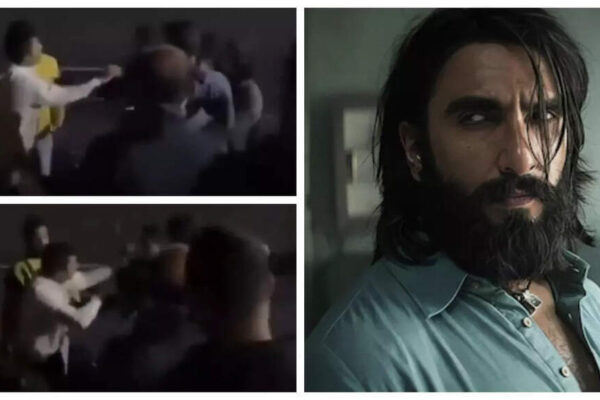 Ranveer Singh’s ‘Dhurandhar’ screening disrupted in Bhopal as audience members get into a scuffle; video goes viral