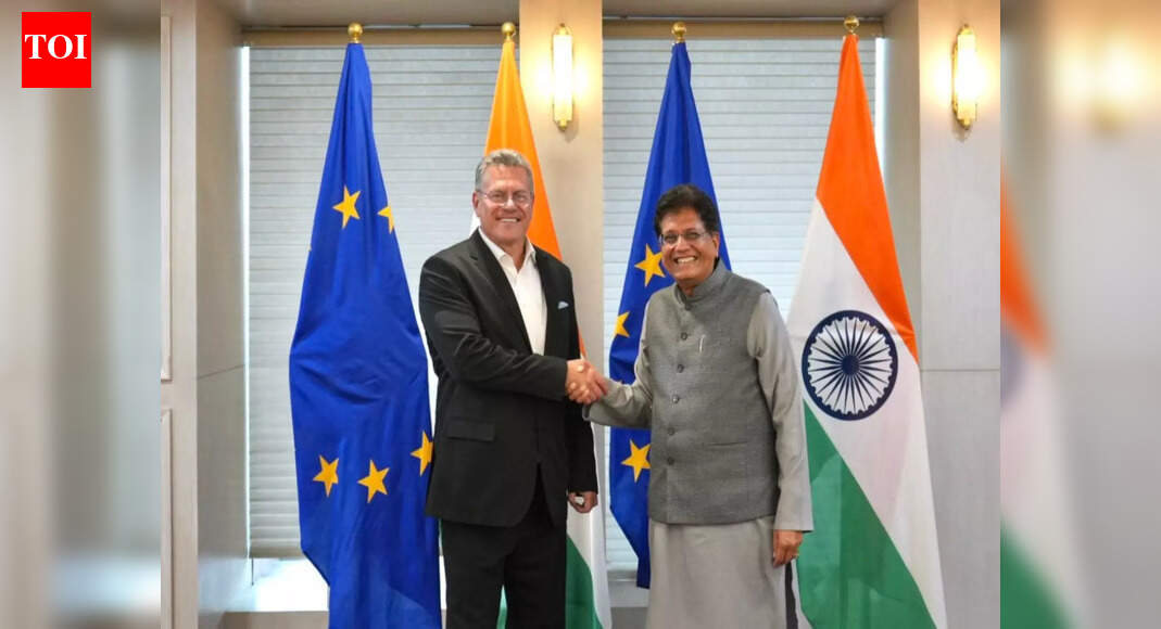 India-EU trade deal: Goyal says FTA talks advancing in positive direction; ‘committed for an early conclusion’