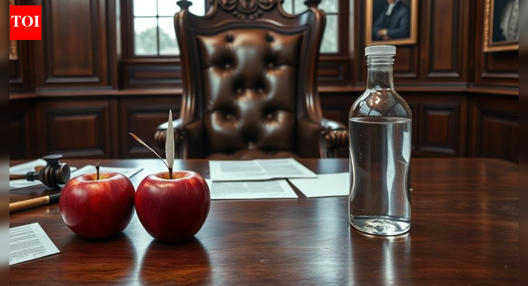 Two apples, one handwash: Pakistan’s strangest theft case from judge’s chamber; FIR lodged