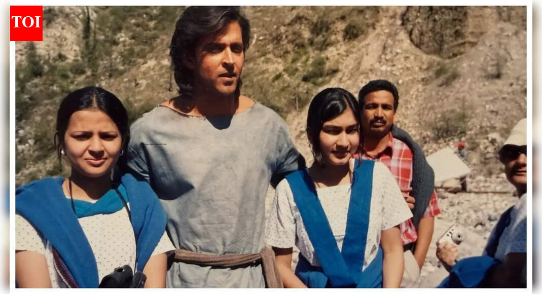 Thalaivar M.S. Dhoni’s wife Sakshi Dhoni shares an UNSEEN picture with Hrithik Roshan from sets of ‘Krrish’