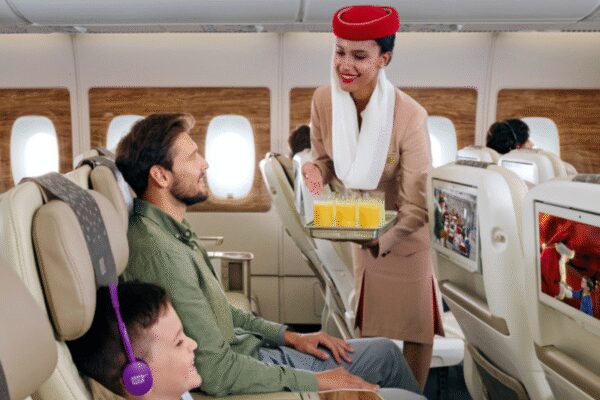 Emirates rolls out worldwide Christmas menus and festive experiences across its network