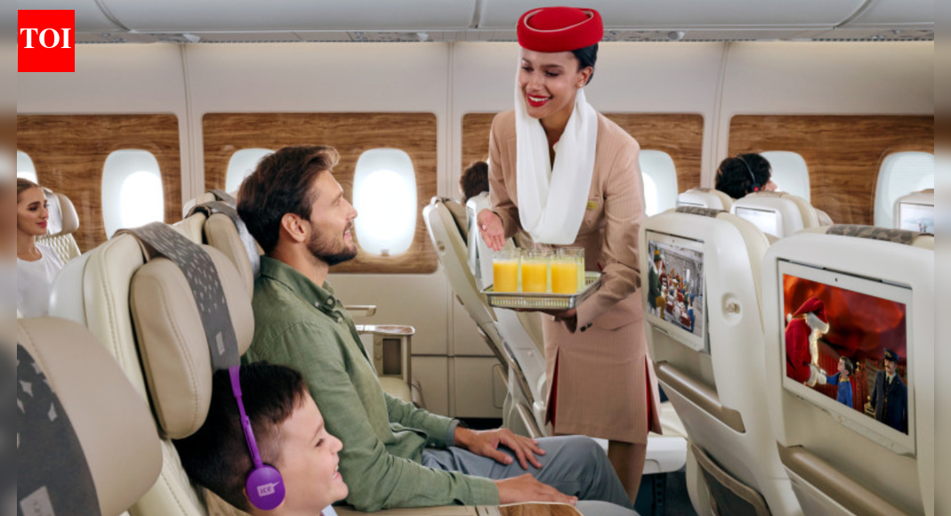 Emirates rolls out worldwide Christmas menus and festive experiences across its network