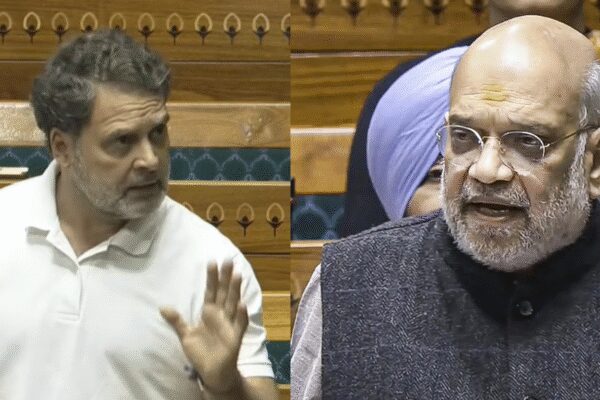 SIR row debate in Lok Sabha: Rahul Gandhi interrupts Amit Shah with ‘open challenge’; gets ‘I will decide’ reply – watch