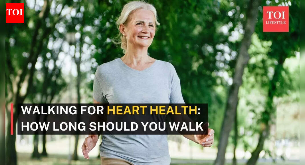 Walking for heart health: How many minutes should you walk? |