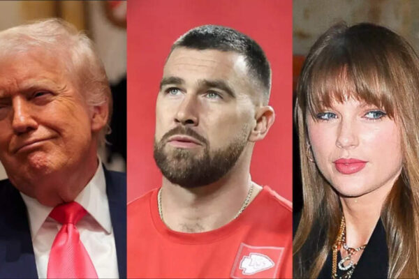 Democrats liken Travis Kelce to Donald Trump after 20-10 loss to Houston Texans despite Taylor Swift’s support