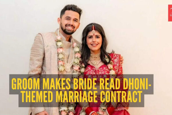 “Lifetime access to all CSK matches”: Dhoni superfan’s wedding contract leaves bride shocked |