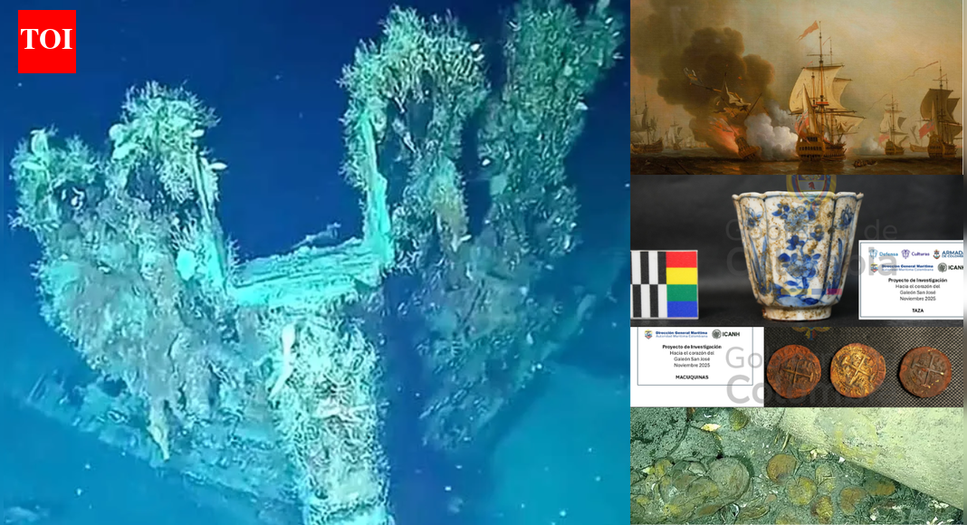 After 300 years, Colombia retrieves its first pieces of the San José, the  billion ‘holy grail of shipwrecks’ |