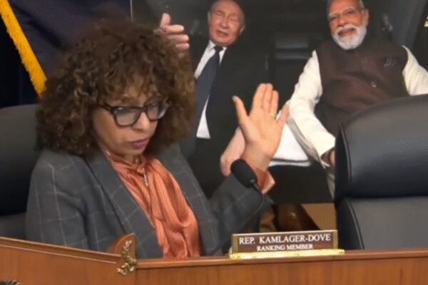 ‘Poster worth a thousand words’: Democrat points to PM Modi–Putin car photo in US Congress; warns Trump on India ties