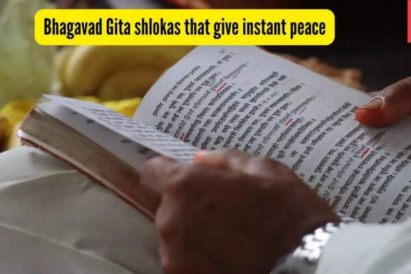 7 Bhagavad Gita shlokas that give instant peace |