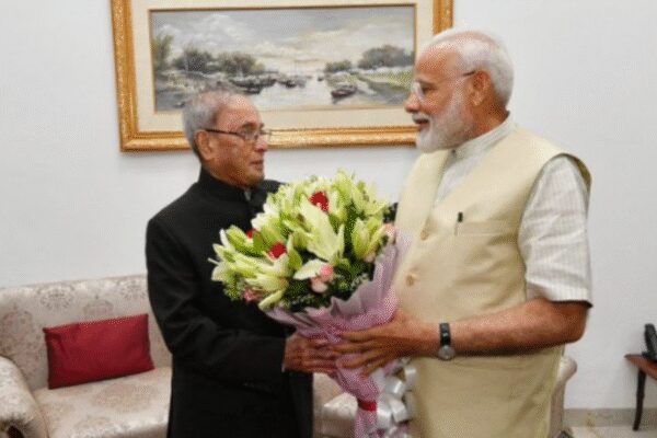 Prime Minister Narendra Modi and Union Home Minister Amit Shah honored former President Pranab Mukherjee on his birth anniversary. Modi lauded Mukherjee as a “towering statesman and a scholar of exceptional depth,” highlighting his dedication and intellectual contributions to Indian democracy. Shah emphasized Mukherjee’s profound constitutional understanding, stating his life and work will continue to inspire the nation’s democratic path. Source: X/ @narendramodi NEW DELHI: Prime Minister Narendra Modi on Thursday paid tribute to former President Pranab Mukherjee on his birth anniversary. PM Modi described Mukherjee as “a towering statesman and a scholar of exceptional depth” who served India with unwavering dedication across decades of public life.“Tributes to Shri Pranab Mukherjee on his birth anniversary. A towering statesman and a scholar of exceptional depth, he served India with unwavering dedication across decades of public life. Pranab Babu’s intellect and clarity of thought enriched our democracy at every step. It’s a privilege that I got to learn so much from him over the many years we interacted,” PM Modi wrote in a post on X.Union home minister Amit Shah also paid tribute to the former President. In a social media post, Shah lauded the late leader for his dedication to public service, saying, “Mukherjee Ji’s profound understanding of the Constitution defined his tenures in public offices. His life and works will continue to inspire our democratic journey.”Pranab Mukherjee served as India’s 13th President from 2012 to 2017. A senior leader of the Indian National Congress, he also held several key ministerial portfolios in the Union Government.About the AuthorTOI News DeskThe TOI News Desk comprises a dedicated and tireless team of journalists who operate around the clock to deliver the most current and comprehensive news and updates to the readers of The Times of India worldwide. With an unwavering commitment to excellence in journalism, our team is at the forefront of gathering, verifying, and presenting breaking news, in-depth analysis, and insightful reports on a wide range of topics. The TOI News Desk is your trusted source for staying informed and connected to the ever-evolving global landscape, ensuring that our readers are equipped with the latest developments that matter most.”Read MoreEnd of ArticleFollow Us On Social MediaVideosLawmaker Says Trump Damaged India–US Relations After Modi–Putin Selfie Sparks BacklashDonald Trump’s ‘Gold Card’ Promises New Path For Indians, US Allows Companies To Hire Top Graduates’PM Modi Hacks Hearts, Not EVM’: Kangana Ranaut Lambasts Rahul Gandhi During SIR Debate In Lok SabhaIndia, Italy Deepen Ties With Joint Initiative Against Terror Financing: EAMModi-Putin Bonhomie Sparks Us FOMO As Congressman Stresses India Is A ‘Critical Partner’PM Modi Receives Call From Israeli PM Netanyahu; Reaffirms Support For Gaza Peace PlanUS Pushes .25 Billion Into Reko Diq As Critical Minerals Race Heats Up In Balochistan’s Badlands’Detect, Delete, Deport’: Amit Shah Blasts Rahul Gandhi Over Infiltrators, Oppn Stages WalkoutMicrosoft’s Biggest Asia Investment Yet: What The .5 Billion India Push Really Means ExplainedOwaisi Calls SIR a ‘Backdoor NRC’ in Lok Sabha, Warns of Selective Religious Disenfranchisement123PhotostoriesWhat is a soul contract and how to know if yours is ending, 7 signs the universe sends firstYour Aura Color Based On Your Birth Date6 warm winter parathas to start your morning right7 high-protein foods every woman above 40 should eat daily for strong muscles, better energy and healthy agingNine Lessons You Should Learn From Shri Ram According To Your Birth Date6 best yoga poses to ease period pain and make your cycle more comfortable‘Jab We Met’, ‘Hasee Toh Phasee’, ‘Bareilly Ki Barfi’: Romantic comedies that continue to win hearts across generationsHair growth tips for women and men: What to drink first thing in the morning for healthy, shiny hair‘In fairy tales, the bad guy is very easy to spot’: Times Taylor Swift reflected on love and betrayal in the modern age of dating10 easy ways to add Sooji (Semolina) to daily breakfast123Hot PicksParliament Winter SessionTrump Gold CardSpiceJet FlightGold rate todaySilver rate todayPublic Holidays NovemberBank Holidays NovemberTop TrendingSherrone MooreOTET Admit CardStephen CurryStephen Curry WifeVenus Williams and Andrea Net WorthSlient Hill 1 Remake Release DateRafael Nadal and Mery Net WorthTrey Benson Injury updateAlvin Kamara InjuryDwyane Wade Wife