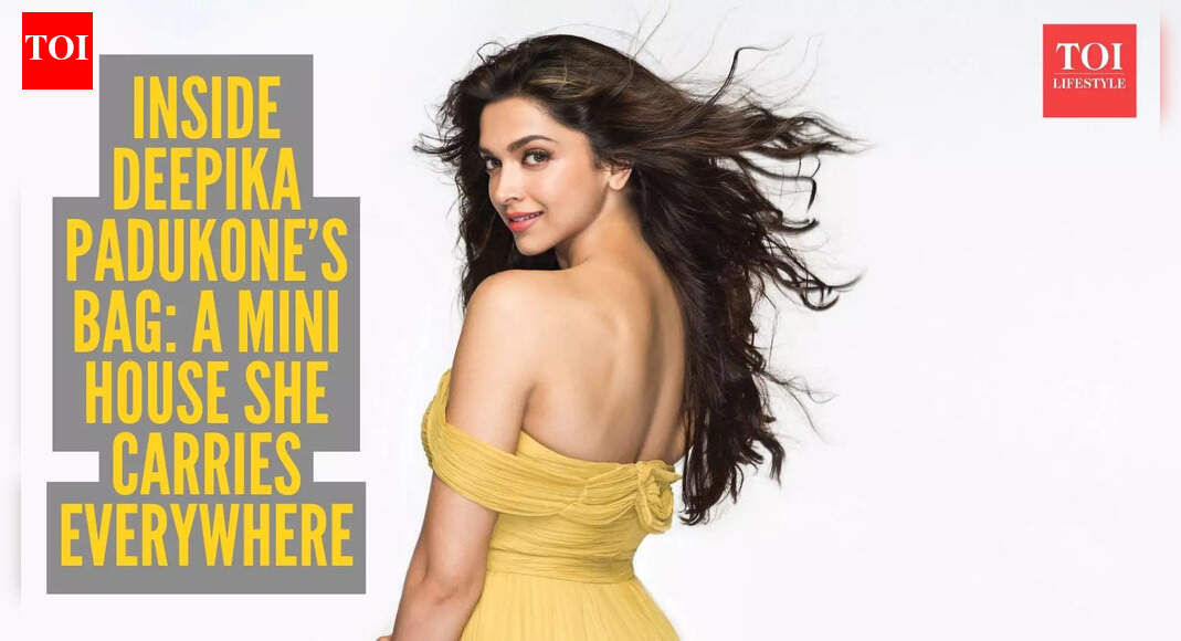 What’s in Deepika Padukone’s bag? Basically… everything