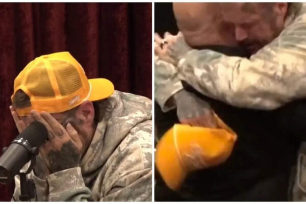 ‘I bet I’m the first’: Singer Jelly Roll breaks down as Craig Morgan surprises him with Opry invite on Rogan podcast — watch