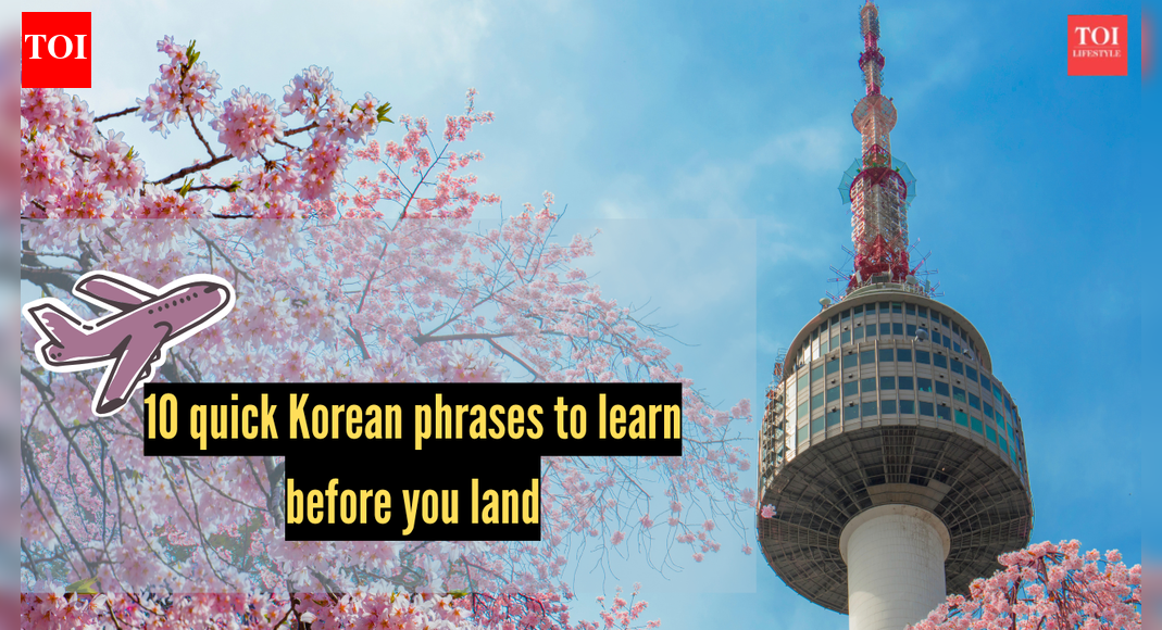 10 quick Korean phrases you can learn before you land in Korea