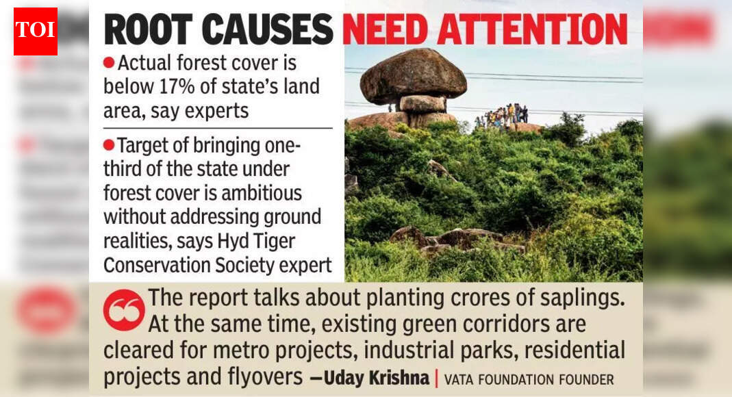 Green promises, grey gaps: Vision 2047 faces hard ecological questions | Hyderabad News