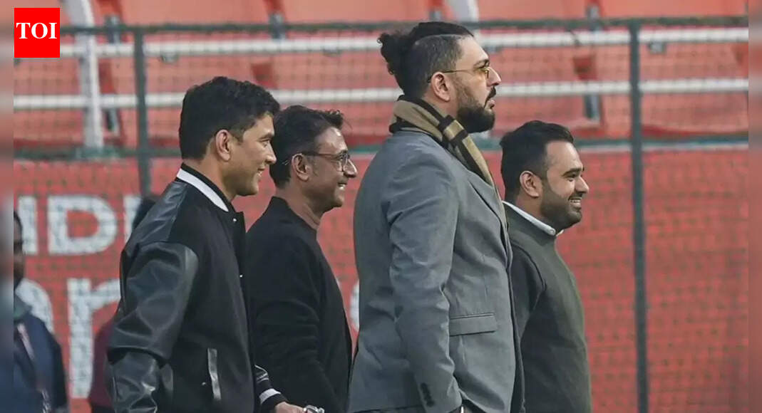 IND vs SA: Yuvraj Singh, Harmanpreet Kaur honoured with stands at New Chandigarh Stadium