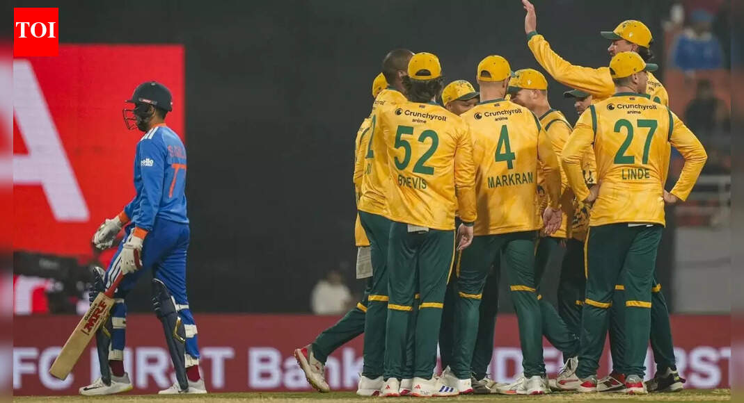 IND vs SA: India crumble in 214 chase as South Africa level T20I series 1-1