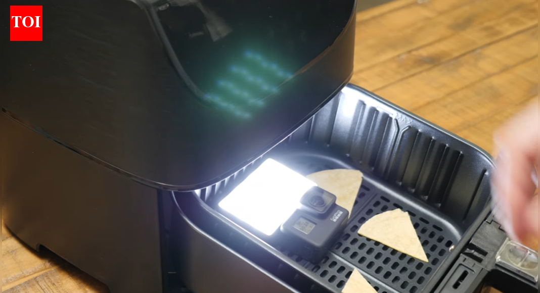 What really happens inside an Air Fryer? A YouTuber put a GoPro inside to find out |