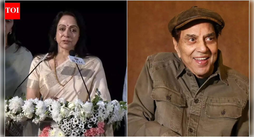 Hema Malini opens up about Dharmendra’s unfinished dreams at his prayer meet, saying, ‘But woh kaam adhura reh gaya’