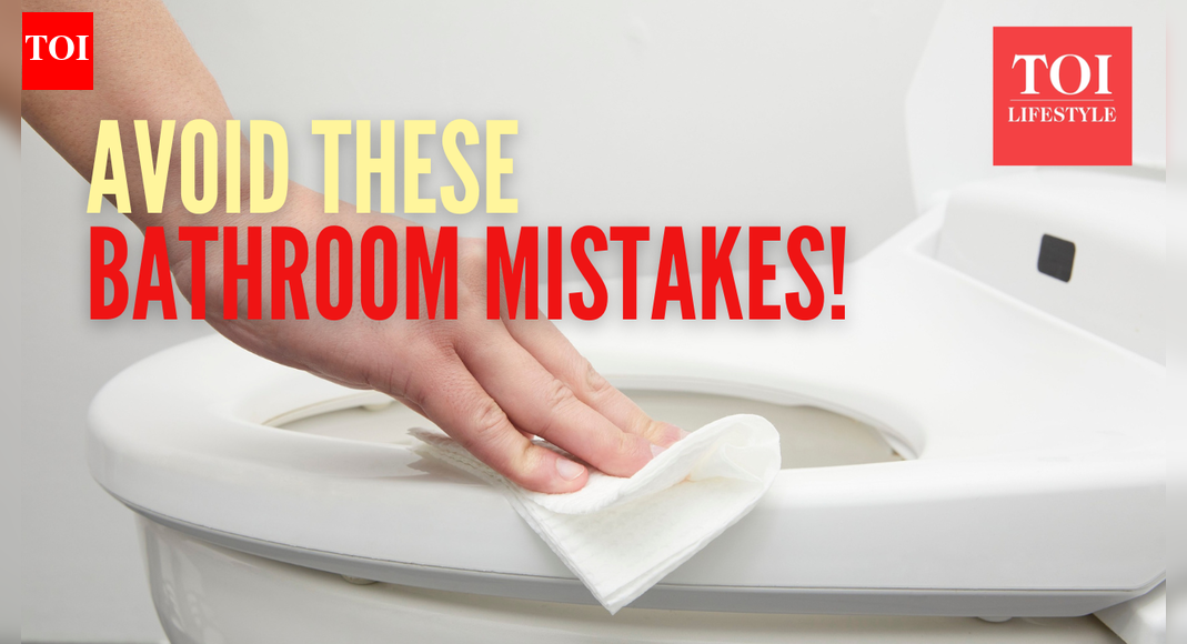 US doctor lists 9 bathroom habits that may be destroying your health |
