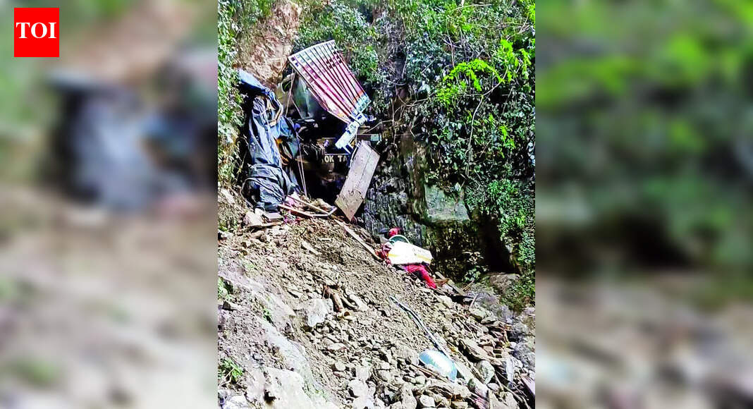GUWAHATI: A possibly lone survivor among 22 people on board a truck that plunged into a gorge in a remote location of Arunachal Pradesh Monday night clambered out of the wreckage, climbed 200m and trudged nearly 4km to reach a BRO camp late Wednesday to report the tragedy almost 48 hours later.The victims – 19 bodies had been retrieved until Thursday evening – were all labourers from Assam being ferried to a site in Anjaw district, bordering China, when the accident occurred along Hayuliang-Chaglagam Road. Army teams continue to search for the other two workers.Cops, NDRF men worked for hrs to locate wreckage of truck, bodiesIt wasn’t immediately clear if the critically injured survivor included the truck driver among the 22 that he said were involved in the crash, officials said. He has been shifted to Assam Medical College and Hospital in Dibrugarh, around 260km from Hayuliang.Nang Chingni Choupoo, in charge of the Anjaw district disaster management department, told TOI that Army teams used ropes to descend into the deep gorge and trace the wreckage. The 19 bodies found so far are still to be brought up.”Since the Army personnel do not have specialised equipment to carry the bodies, an NDRF team from Dibrugarh is being sent there with the required equipment. The operation will resume Friday morning,” Choupoo said. “For now, we are assuming there were 22 people, unless the driver wasn’t counted. The mangled truck lies upside down and rescuers need to cut through the metal to determine if anyone is trapped inside.”The Assam govt has deputed a joint team of the Tinsukia civil and police administration to travel to the area and coordinate with Army and Arunachal Pradesh officials. The nearest camp, which the injured survivor reached, belongs to the General Reserve Engineer Force under which BRO operates. Chief minister Himanta Biswa Sarma said both states were working closely to rescue survivors, if any, and get the victims’ bodies home.Defence PRO Lt Col M Rawat said multiple search and rescue columns of the Army, medical teams, GREF representatives, local police and NDRF personnel worked for hours to locate the wreckage and the bodies.Initial reports suggested the workers were from Tinsukia and travelling to Chaglagam for work. The road where the accident occurred is steep and has a single lane. About the AuthorPrabin KalitaPrabin Kalita is a journalist at The Times of India and is currently the Chief of Bureau (northeast). He has been reporting in mainstream Indian national media since 2001. He has been a field journalist reporting gamut of issues from India’s northeastern region and major developments in neighbouring countries like Myanmar, China, Bhutan and Bangladesh concerning India and northeastern region. He has been covering insurgency—internal and cross-border, politics, natural calamities, environment etc. He is a post-graduate in Geological Sciences from Gauhati University.Read MoreEnd of ArticleFollow Us On Social MediaVideosJinnah To Nehru: Top Moments From Heated Vande Mataram Debate In Parliament Winter Session22 Feared Dead As Truck Falls Into Gorge In Arunachal Pradesh’Warm And Engaging’: PM Modi Holds Phone Call With Trump Amid Trade Talks, US-India Ties Discussed’If They’re Happy, They Should Sign’: Goyal Responds To USTR’s ‘Best Offer Ever From India’ RemarkHow Bangladesh’s Feb 12 Vote Could Reshape India’s Northeast Access And Regional Power BalanceBJP Charges TMC MP of Smoking Inside Parliament After Giriraj-Sougata Face-off Over E-CigaretteExplained: Did Mexico Follow Trump’s Footsteps To Slap Tariff on India? Impact on Indian TradersKharge Hits Back As JP Nadda Slams Nehru, Congress Over Vande Mataram In Rajya SabhaSouth Asian Bloc Minus India? Why Pak’s Fresh Regional Pitch Fails On Economics, Politics, Geography‘Hands Were Trembling’: Rahul Gandhi Takes Sharp Dig At Amit Shah Over Ls Address123PhotostoriesPersimmon: 10 health benefits of Ramphal nobody told youBollywood is banking on the nostalgia factor for big-screen magic and box office successAkhanda, Narasimha Naidu and more: Nandamuri Balakrishna’s biggest box office blockbusters ahead of ‘Akhanda 2’ releaseHappy 75th Birthday Rajinikanth: Lesser known facts of the superstarLesser-known facts about South superstar Venkatesh Daggubati10 South Indian Rasams to keep warm during the winter seasonExclusive – Bigg Boss 19 winner Gaurav Khanna on Salman Khan’s film offer, Anupamaa co-star Rupali Ganguly’s support, and how he plans to use his prize moneyLessons only a father can teach his daughter5 love quotes by Ravinder Singh in their most raw and beautiful wordsUltimate caregivers: 5 animals that die after giving birth to their young123Hot PicksUS Pakistan DealTrump Gold CardSpiceJet FlightGold rate todaySilver rate todayPublic Holidays NovemberBank Holidays NovemberTop TrendingSherrone MooreIsaiah RiderStephen CurryNBA InjuryLebron JamesOlivia DunneTroy AikmanBengaluru CrimePaige Shiver Net WorthJeff Shiver